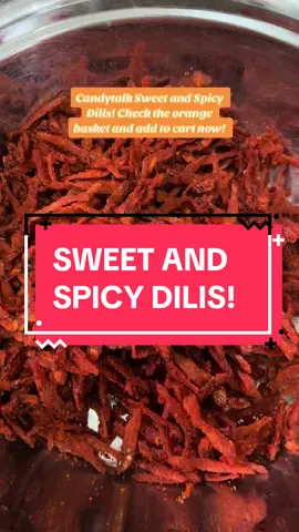 Sweet and spicy dilis! Check the yellow basket! #candytalk #dilis #spicydilis #kutkutin #fyp #fypage #localbusiness #philippines 