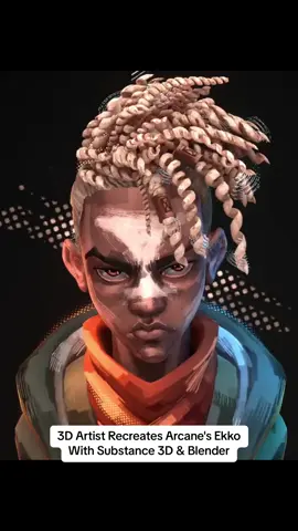 Take a look at Josh Martinez's impressive 3D take on Arcane's Ekko featuring neat painterly looks achieved with built-in Substance 3D brushes. . See more: https://80.lv/articles/3d-artist-recreates-arcane-s-ekko-with-substance-3d-blender/ . #arcane #ekko #3d #3dart #characterdesign #characterart #blender #b3d #substance3d #substancepainter #substance3dpainter #blender3d #blenderrender #stylized #stylizedart #handpainted #npr