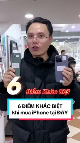 iPhone tại đây có 6 điểm khác biệt #LearnOnTikTok #thanhcongnghe #clickbuy #iphone 