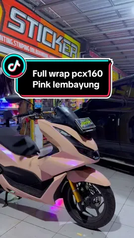 Full wrap pcx 160 pink lembayung #pcx #pcx160 #pcx150 #Pco F4 Gaming Test #jayasticker #fyp #fypage #fypシ゚viral 