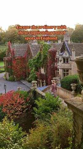 1. The Manor House 2. New Alresford 3. Stourhead NT 4. Castle Combe 5. Dyrham Park NT #visitbritain 