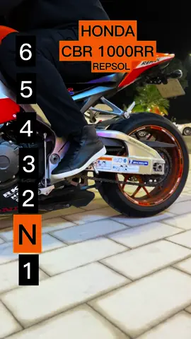 Maximum speed for each gear on a Honda CBR 1000RR Repsol #moto #motorcycle #honda #cbr1000rr #topspeed #gearshift #bikelife #etmatrix 