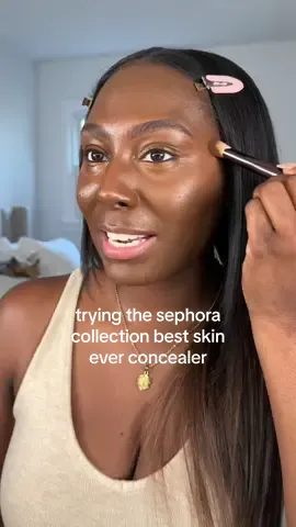 Why didn’t anyone put me on sooner?!? The @Sephora Collection Best Skin Ever Concealer…WOW! 🤩🤩 I’m in love! #sephora #sephoracollection #sephoraconcealers #contentcreator #beautyinfluencer #makeupinfluencer #influencer #concealertutorial 