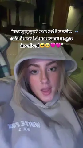 hate those people that tell you half the story for the drama but cant follow through 