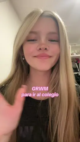 GRWM para ir al colegio (medio random) #grwm #grwmparalaescuela #maquillajetutorial #makeup 