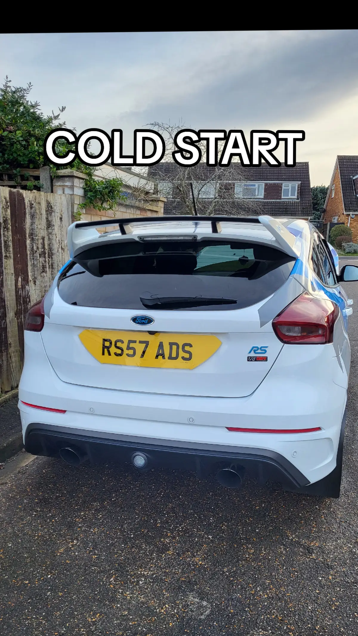 My new exhaust sounds weird... #fordrs #ford #car #trending #meme #tiktok #fyp #exhaust 