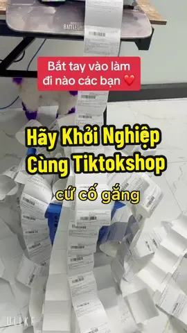 Hãy thử khởi nghiệp cùng tiktokshop một lần nhé các bạn ❤️ #mayin #mayinnhiet #mayindonhang #mayindonhangtmdt #mayinmini #mayinbill #mayindonhangtiktok #mayindonhangshopee #mayindonhanglazada #mayindontiktokshop #mayindon 