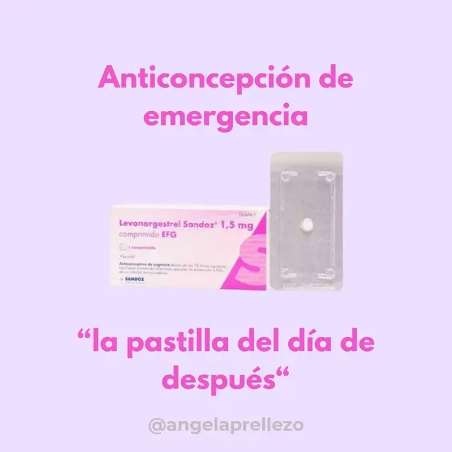 Hoy os hablo un poquito de la pastilla de levonorgestrel, más popularmente conocida como 
