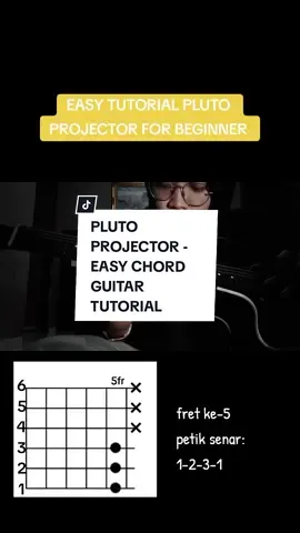 PLUTO PROJECTOR EASY CHORD GUITAR TUTORIAL Happy Learning! Gitar Murah Cek Dikeranjang kuning atas☝️ #rexorangecounty #rexorangecountyplutoprojector #plutoprojector #plutoprojectorchord #easychords #plutoprojectorguitar #fyp #fy #fypシ #fypシ゚viral #fypage ##guitartok #guitareasylesson #gitarpemula #chordmudah #chordgampang 