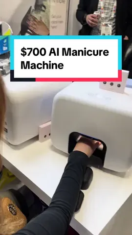 $700 AI powered manicure #nimblebeauty 