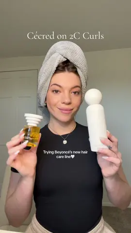 I’m so impressed! My 2C curls feel & look amazing & I love the ingredients🤍 #cecred #cecredhair #beyoncehair #beyonce #hairtutorial #hairreview #curlyhairtutorial #curlyhairroutine #curls #diffusingcurls 