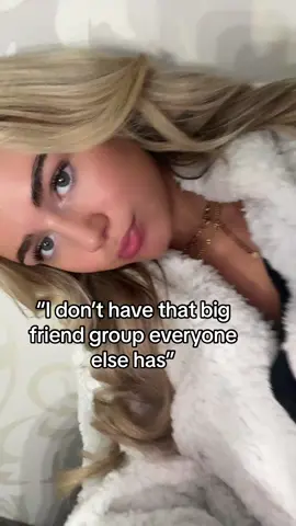 Be around people who WANT to be around you.