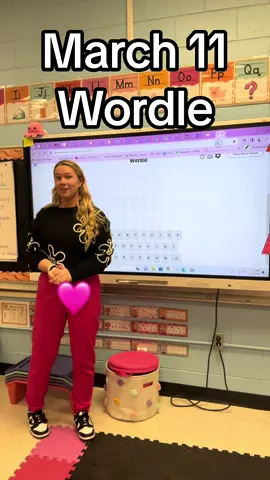 Solving the wordle with my second graders #wordle #secondgrade #school #teacher #teachertok #nyt #nytwordle #game #dailywordle #fyp #trend #nytgames #nytgame #gamer #teaching #solvingwordle #foryou #zyxcba 