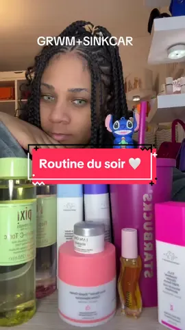 Routine du soir 🤍✨ #grwm #grwmroutine #skincare #grwmskincare @Drunk Elephant @SEPHORA @Pixi Beauty @Gisou 