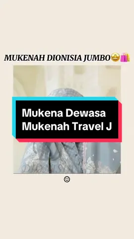 Mukena Dewasa Mukenah Travel #fyp#mukenah #ramadhan