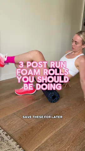 Add these in after your run to help prevent injury 🏃🏼‍♀️💕🫶🏼 #foamrolling #runningtips #Running #marathontraining #foamrollerexercises #training 