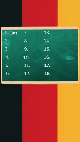 Numbers in German (Die Zahlen) #deutschlernen #lernmittiktok #germanlanguage #deutschlernenآلمانی #germany #deutschlernen🇩🇪 #deutschland🇩🇪 #deutschsprechen #learngerman #deutschsprache #ألمانيا🇩🇪 #almanya🇩🇪 #allemagne🇩🇪 #ألمانيا 