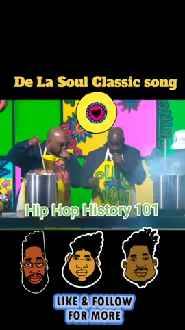 De La Soul performing Eye Know #DeLaSoul #Maseo #Posdnous #TrugoyTheDove #RIPTrugoy #Classic #EyeKnow #PrincePaul #HipHopHistory101 #Legends 