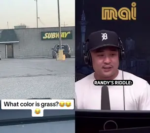 #duet with @Mai FM what color is grass😂😂😂😂😂😂😂😂#tiktok #viral #viraltiktok #video #podcast #fypシ #foryou #foryoupage 