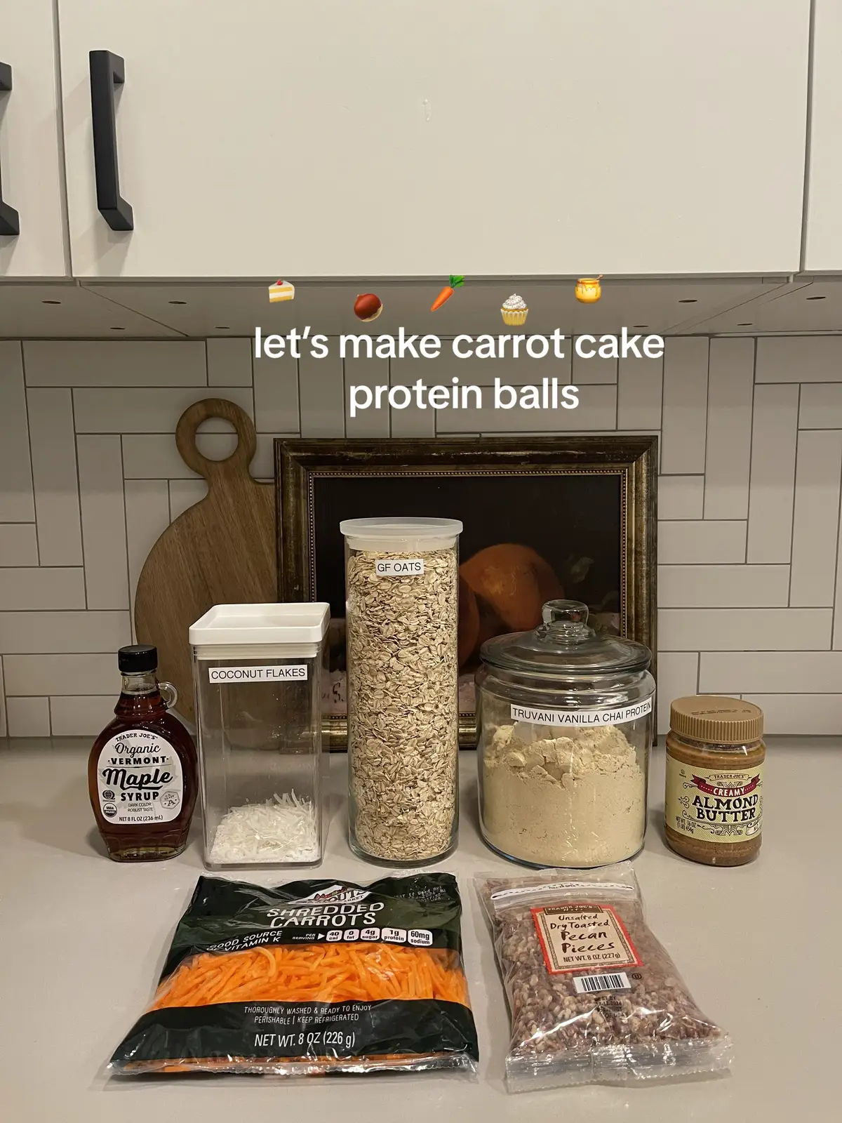 loving protein balls for meal prep lately 😍 #carrotcake #protein #proteinpacked #proteinballs #proteinballsrecipe #mealprep #healthyeats #fyp 