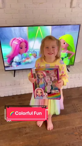 Fill your world with rainbows 🌈 and fun 💜 • Rainbow High dolls are from a fantastical world of rainbows where color, creativity and friendship are a part of everything. From dress up fun to multi-sensory slime play each @rainbowhigh doll brings endless ways to spark creativity with their easy on-and-off outfit, cool customizable accessories, magical pets and DIY slime kits all in vibrant colors! • Find Rainbow High dolls at Target, Walmart or Amazon and fill your world (and your Easter basket) with fabulous color! #paid #rainbowhigh #rainbowhighdolls #rainbow #fashiondoll #dolls #easterbasketideas #eastergiftsforkids #timetoplay 