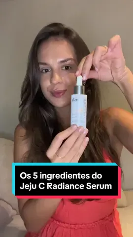 Já conhece os ingredientes do Jeju C Radiance Sérum? #vitaminac #serum #cleanbeauty #skincare #BeautyTok #beautytips #fy #foryou 