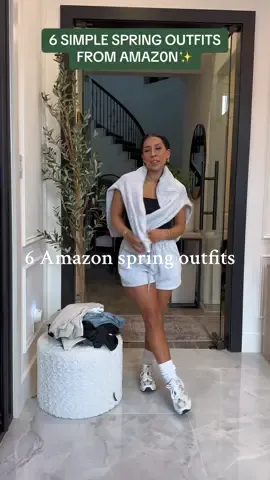 6 SIMPLE SPRING OUTFITS FROM AMAZ0N🎀✨🌸 #OOTD #outfit #outfitideas #outfitinspo #inspo #spring #springfashion #viral #fyp #trending #amazonfashion #amazon #casualoutfits #casual #simple #outfits #basics 