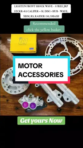 affordable ❤️ #lightenhubset #lightenfrontshockwave #motoraccessories 