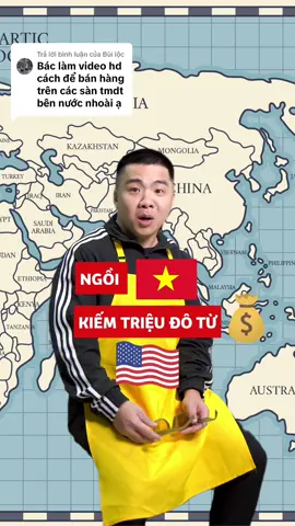 Trả lời @Bùi lộc Ngồi Việt Nam kiếm hàng triệu đô từ Mỹ qua những kênh nào?#3kalo #usa #khoinghiep #mmo #kinhdoanhonline #dropshipping 