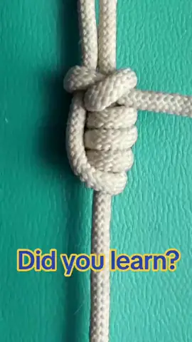 A simple knot #fyp #tips #knot #rope 