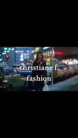 fashion in the film ‘christiane f.’ (1981) #fyp #fashion #80s #retro #vintage #film #movie #edit #foryou 