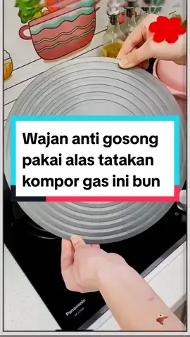 tatakan kompor gas anti tumpah anti gosong, memasak gak perlu was-was lagi kalau pakai tatakan kompor gas ini jadi aman, dan juga hemat gas karna panas yang dihasilkan merata keseluruh wajan atau panci bunda! 😍🤩  #tatakankompor #tatakankomporgas #tatakankomporantigosong #tatakankomporiritgas 