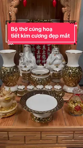 Bộ thờ cúng kim cương vân nổi sang-sịn-chất#dothocung#bothogiatien#bothoghantai#thantaithodia#baosaibantho#gomthantai#phongthuy#phobien#LearnOnTikTok 