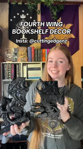 Aren’t these incredible!? Thank you CuttingEdgeNZ!! #fyp #BookTok #fourthwing #bookish #bookmail #ironflame