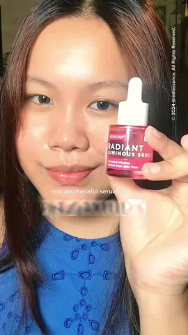 we CAN be friends with this serum 💖🫶🏻 @azarinecosmetic RADIANT LUMINOUS SERUM for fix the uneven skintone, dry skin and dull skin ! 🫶🏻💖 #azarine #azarineserum #azarinecosmetic #azarineserumarbutin 