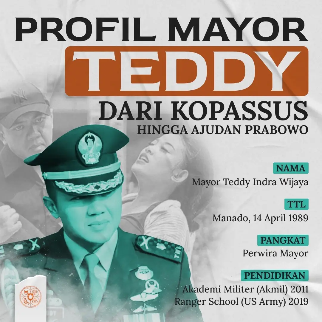 Di beberapa media sosial, sosok Mayor Teddy kerap jadi perbincangan lantaran memiliki paras yang dianggap rupawan. #puspenpol #fyp #mayorteddy 
