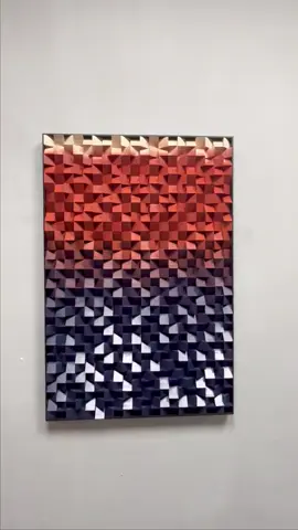 Tranh ghép gỗ hình khối trang trí nhà cửa 