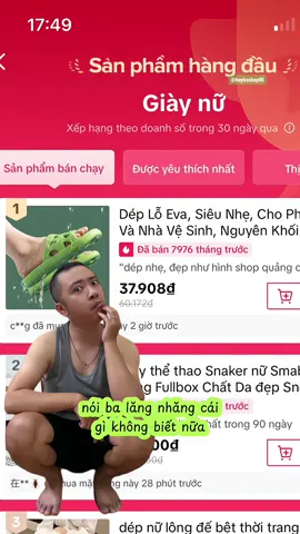 😍 Dép gì mà đẹp thế nhỉ? 😍 Dép lỗ Eva siêu nhẹ chống trơn trượt 🥰 #mebimsua #hayhoshop #deploevasieunhe #viral #virpsieunhe #giadungtienich #dcgr  #giadungthongminh #yeubepnghiennha #xuhuong2024 #trending #fyp 
