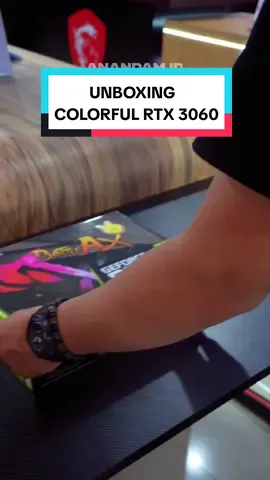 🎁𝗨𝗡𝗕𝗢𝗫𝗜𝗡𝗚🎁 Kartu Grafis Colorful GeForce RTX 3060 NB DUO 12G V2 L-V Spesifikasi ✅CUDA Cores | 3584 ✅Core Clock | Base : 1320Mhz Boost : 1777Mhz ✅Memory Clock | 15Gbps ✅Memory Size | 12GB ✅Memory Bus Width | 192bit ✅Memory Type | GDDR6 ✅Power Connector | 8pin ✅TDP | 170W ✅Display Ports | 3DP+HDMI Harga Rp 4 Jutaan . Kamu bisa kunjungi langsung Toko Anandam ID di : 🏬 Jl. Affandi No.17, Soropadan, Condongcatur, Kec. Depok, Sleman 📱 Wa : 081212625477 (Pheriperal) | 081228134747 (Notebook) 🕓 Buka Setiap Hari: 🔸Senin s/d Sabtu Pukul 08.00 - 21.00 WIB 🔸Minggu/Libur Pukul 10.00 - 19.00 WIB Atau kamu juga bisa cek di Online Marketplace kami di : 🛒 Tokopedia/Shopee/Blibli : Anandam Computer . #anandam.id#anandamcomputer #tokokomputer #tokolaptop #Unboxing #graphiccard #vgacard #rtx3060 #colorful 