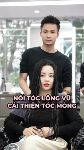 nối tóc lông vũ giúp cải thiện mái tóc mỏng #atuka #xuhuong #hair #tócđẹp #trending