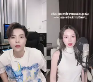 Tưởng không hợp ai ngờ hợp không tưởng 😆 Bất ngờ với khả năng sáng tạo của bạn ấy quá... @ChangMie (Mie)  ☺️ Còn ai viết Open Verse cho Từng Là khôngggg nàoooo?!  #TungLa #VuCatTuong #VCT #soundsofvietnam #nhachaymoingay #tiktokgiaitri 