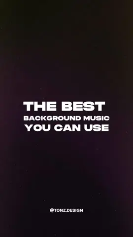 The Best Background music You CAN use go to viral #SerunyaBerbagi #font #portfolio #video #advertising 