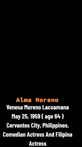 Alma Moreno