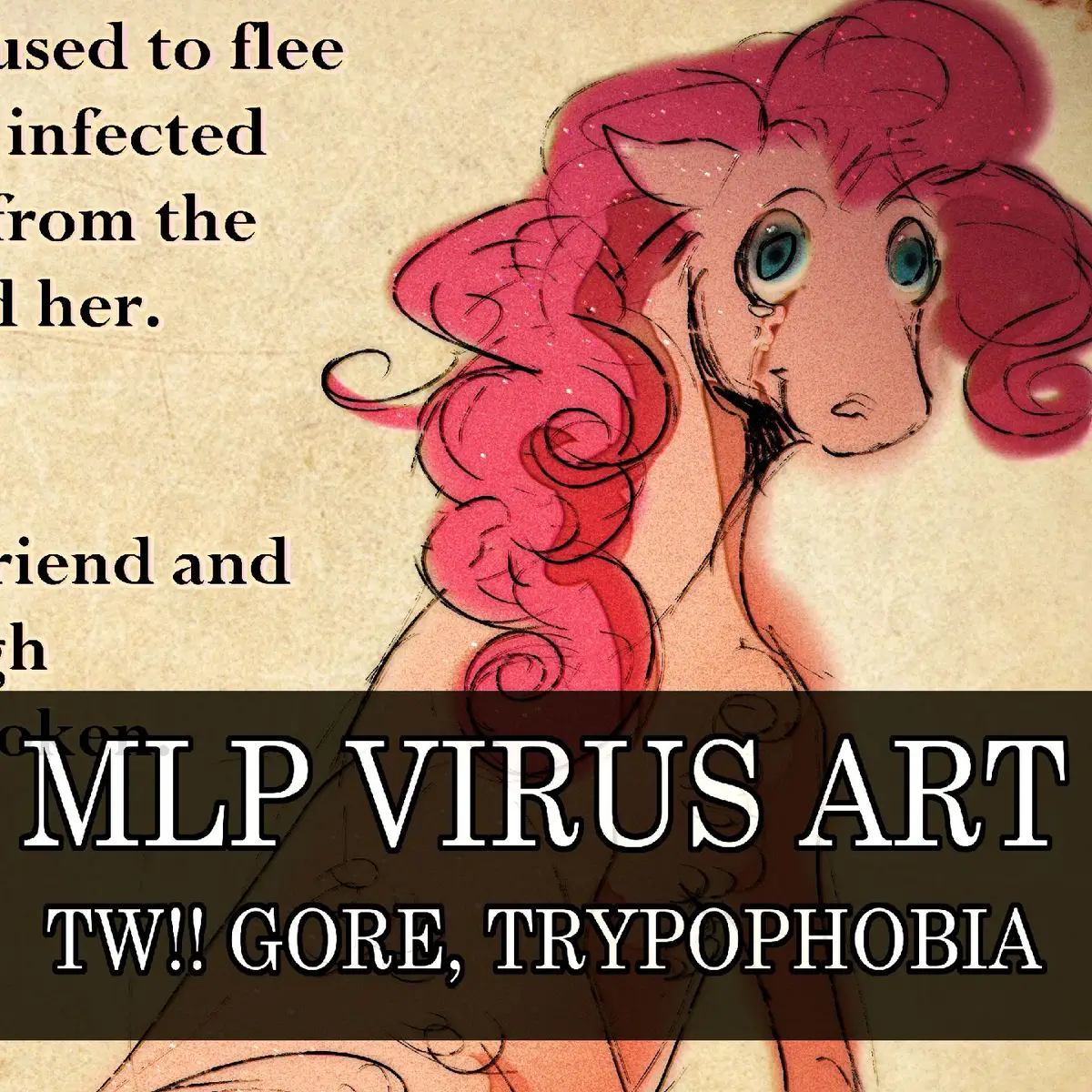 I had to re-upload this part! Thank you so much for support ♥️ #dragonplaguemlp #mlpvirus #mlpau #mlpinfection #mlppinkiepie #mlpfluttershy #mlpdiscord 