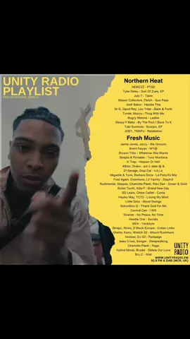 🚨New Playlist just gone live, 🖤 to all the new adds🙌 . Check out the full list via www.unityradio.fm or on Spotify search ‘Unity Radio’🔊 . #newmusic #newmusicalert  #UnityRadio #Manchester  #HipHop #Rap #Drill #Grime #Bass #RNB #DNB #House