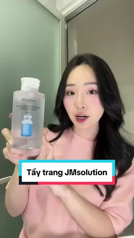 Nước tẩy trang JMsolution sạch sâu không khô da 💦 #miniecosmetics #skincare #chamsocda #goclamdep #trucminieday #nuoctaytrang #jmsolution #BeautyTok #taytrang #lamsachda 