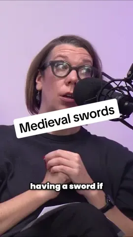 Who could carry a sword in the medieval world? ⚔️ Dr. Eleanor Janega came on the After Dark podcast to talk about the Myths of King Arthur - full video on our YouTube channel! 👑 #history #historytok #medieval #kingarthur #LearnOnTikTok