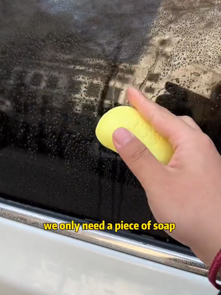 Do you believe soap can protect your driving safety? #automobile #carsafety #tips
