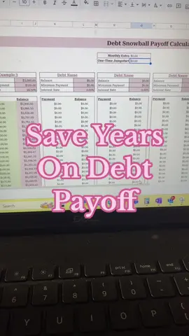 Having a good, actionable plan to pay off your debt is KEY! You can literally shave years off your debt payoff time by using the snowball or avalanche methods. Create a good budget so you can be consistent, and you get to decide how aggressive (or not) you want to be with it. You could even get a temporary side hustle to cut it down even further. When you know better, you can do better. You got this, friend 🤍 #budgeting #budgetingtiktok #howtobudget #payoffdebt 
