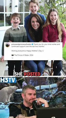 What is going on with this Kate Middleton photo? 🤔 #h3podcast #ethankleinh3 #ethanklein #h3h3 #podcastclips #princesskate #katemiddleton #whereiskate #willandkate #royalfamily #royaldrama #drama 